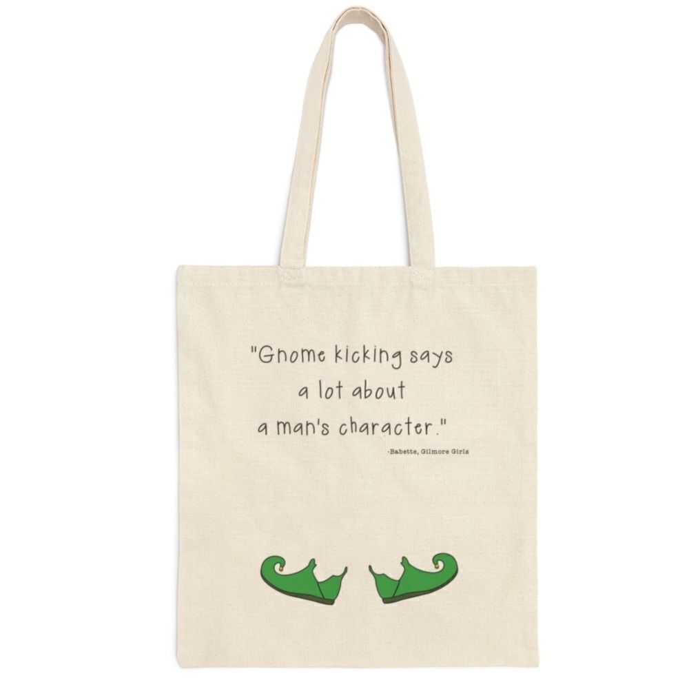 Gilmore Girls Babette Gnome Canvas Tote